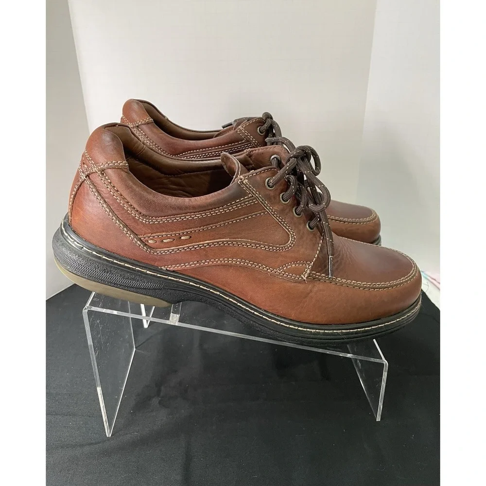 Johnson & Murphy‎ Colvard XC4 Waterproof Sheepskin Men 10M Oxfords Shoes 25-1074